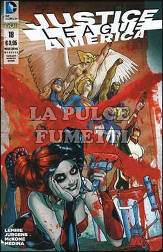 JUSTICE LEAGUE AMERICA #    18 - HARLEY QUINN VARIANT